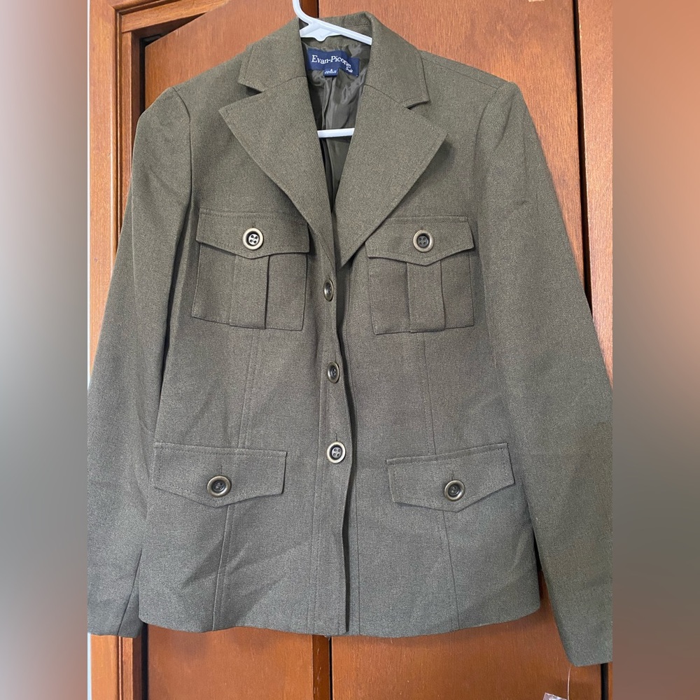 Evan Picone suit.